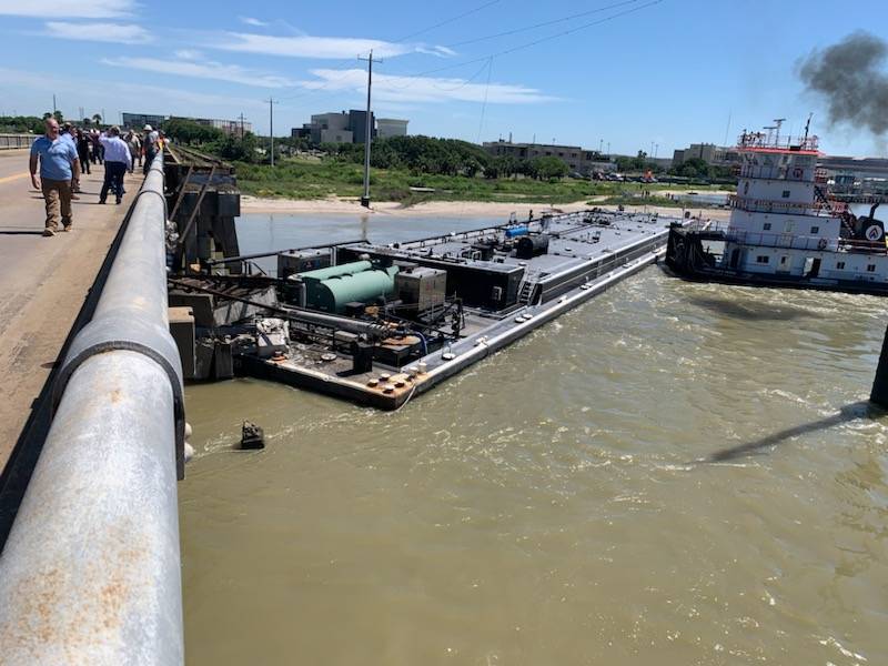 (Foto: Escritório de Gerenciamento de Emergências do Condado de Galveston)