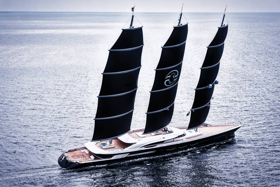 S / Y Black Pearl Photo مجاملة من Oceanco