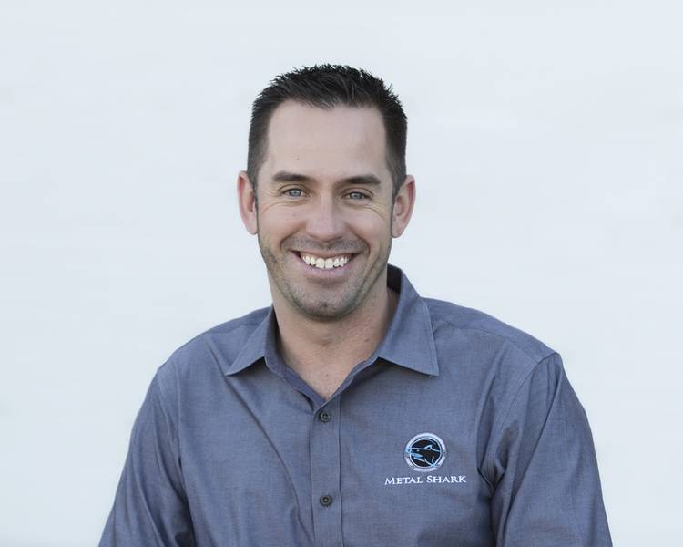 Chris Allard: copropietario / CEO Metal Shark