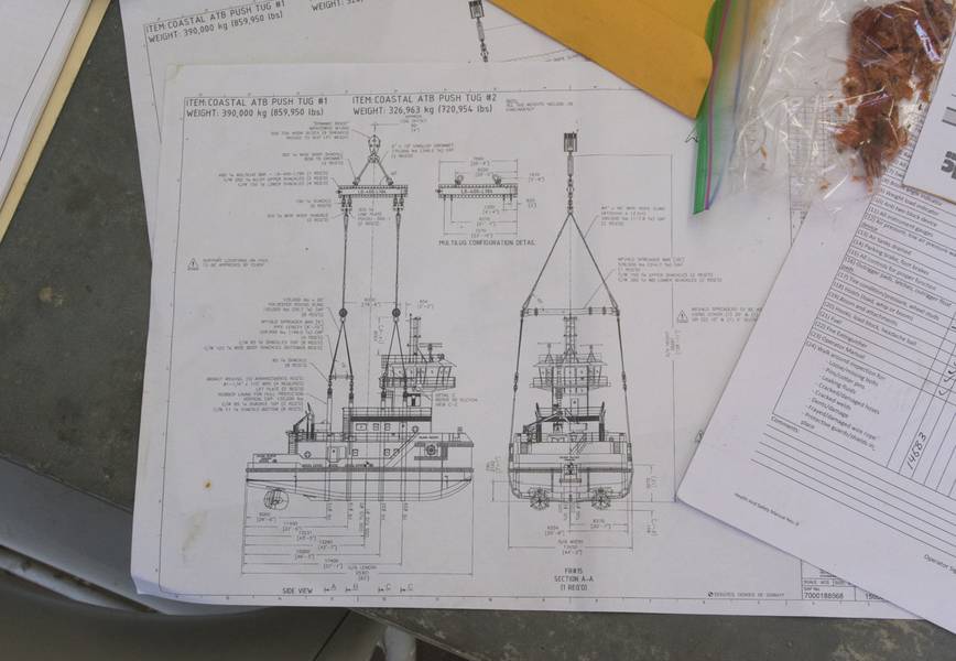 Desenhos detalhados e plano de trabalho foram preparados com antecedência. (Foto: Haig-Brown / Cummins)