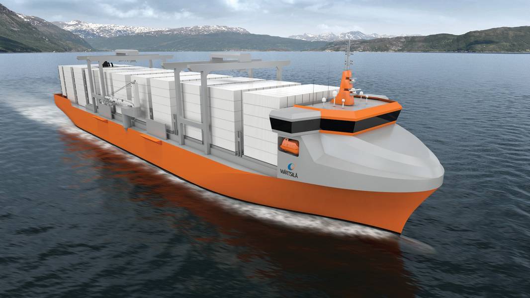 Flotas de hidrógeno: otros diseños de embarcaciones vinculados a la cadena de suministro con sede en Noruega son el Short Sea Pioneer (arriba) y el Zeff diseñado por Selfa, abajo.