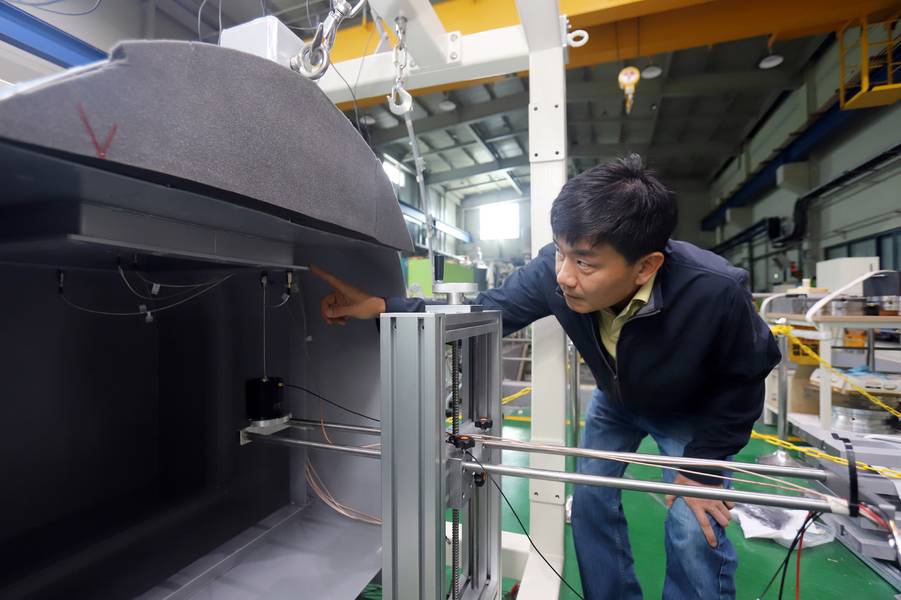 KIMMの主任研究員、イ・ソンヒョン氏。画像提供：韓国機械研究院（KIMM）