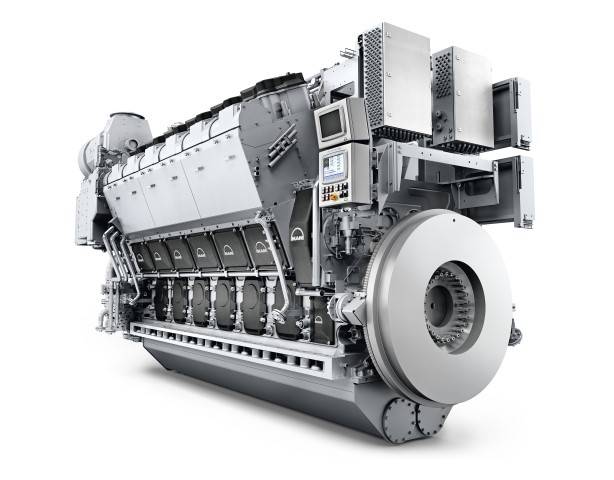 MAN 32 / 44CR Motor (Bild: MAN Energy Solutions)
