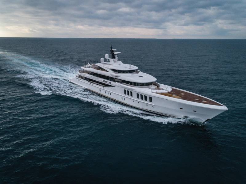 M / Y Spectre Foto cortesía de Benetti.