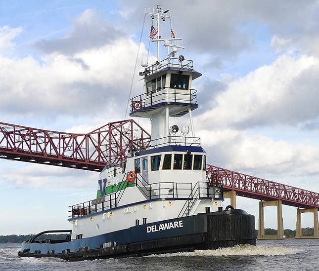 The Vane Delaware, um dos muitos projetos de construção nova da St. Johns Shipbuilding realizados para a Vane.