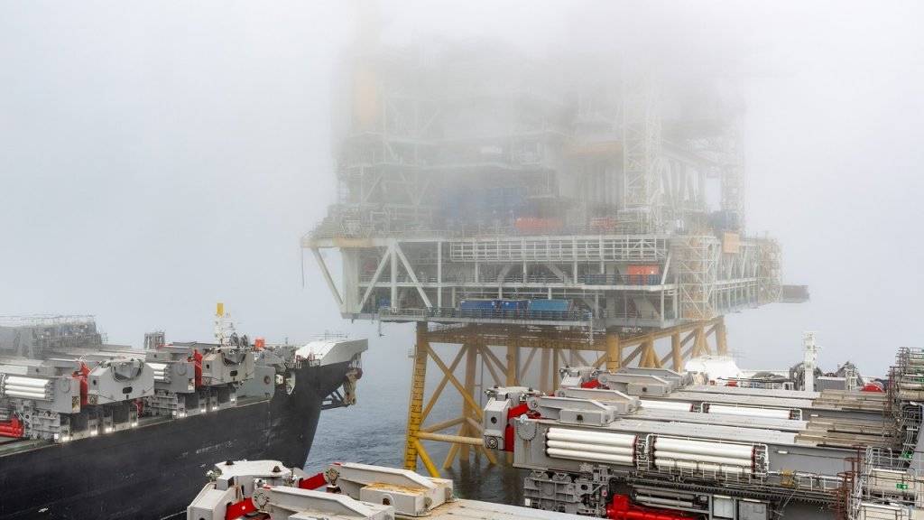 La parte superior de 22,000 toneladas para la plataforma de perforación en el campo Johan Sverdrup. (Foto: Bo B. Randulff / Equinor ASA)