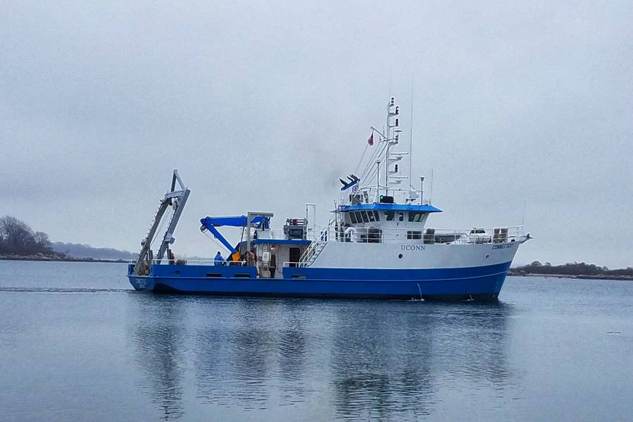 El recientemente renovado R / V Connecticut ya está en marcha con una lista completa de misiones hasta mediados de año (Foto: Glosten)