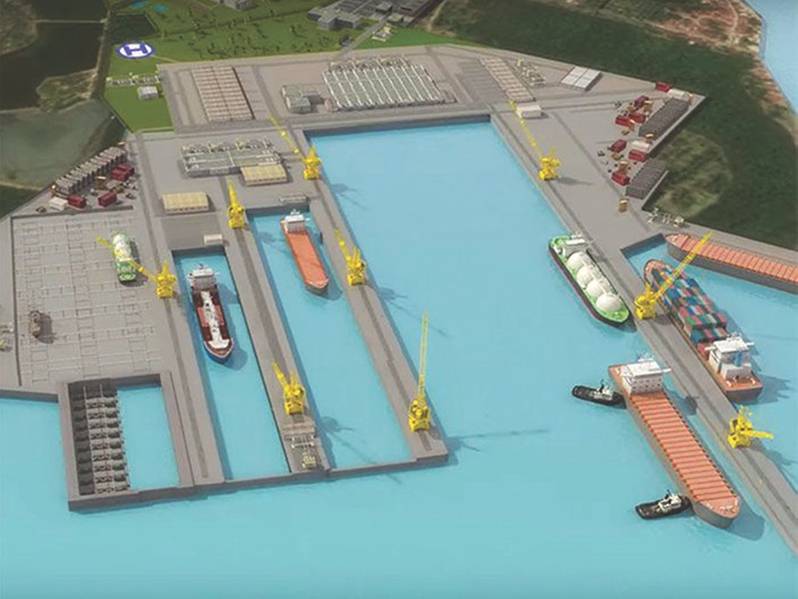 ईडीपीआई जहाज मरम्मत परिसर के पूर्ण दृश्य (छवि: बीबीडीसी)