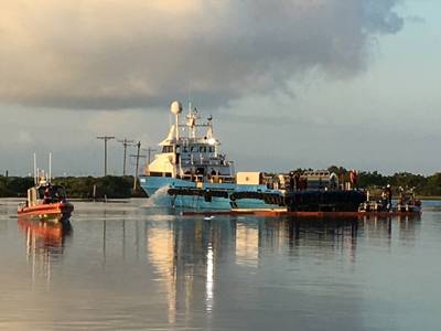 (Foto da Guarda Costeira dos EUA pela Marine Safety Unit Lake Charles)