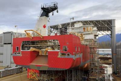 (Foto del archivo: Heath Moffat Photography, Seaspan Vancouver Shipyards)