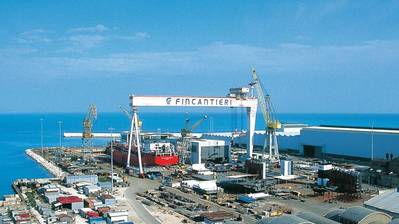 Bild: Fincantieri-Werft
