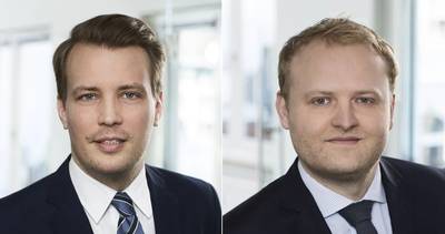 Bjoern Andersen (links) und Arne Corleis. Foto: Hafen Hamburg Marketing
