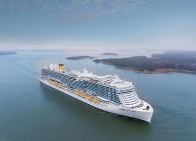 Costa Smeralda（文件照片：Costa Cruises）