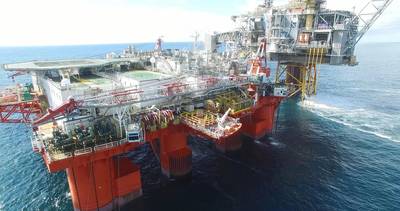 Dateibild: Ein Foto, das während einer Offshore-DNV-GL-Drone-aktivierten Umfrage aufgenommen wurde (CREDIT: DNV GL)