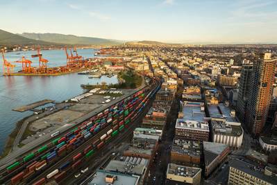 Der Hafen von Vancouver / KREDIT: AdobeStock / © Anne