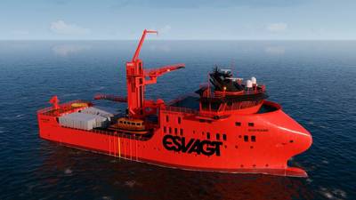 ESVAGT bietet zwei Service Operation Vessels im neuen 831L Design für MHI Vestas. Foto: ESVAGT