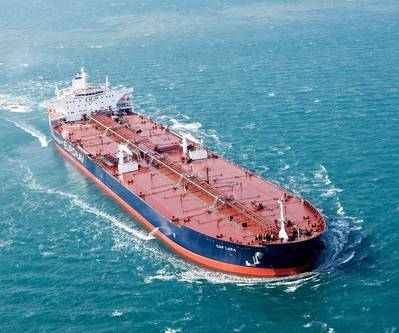 File Image: Ein euroNav VLCC unterwegs auf See (CREDIT: EuroNav)