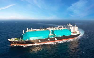 File Image: Ein typischer LNG-Carrier auf See (CREDIT: MISC)