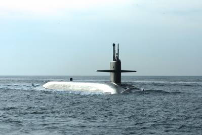 Foto de archivo: USS Wyoming (foto de la Marina de EE. UU. Por Rex Nelson)