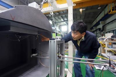 KIMMの主任研究員、イ・ソンヒョン氏。画像提供：韓国機械研究院（KIMM）