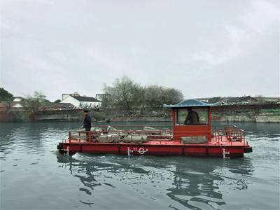 Limpeza do Rio Torqeedo Suzhou (Foto: Torqeedo)