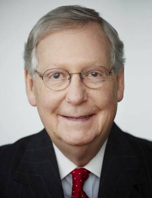 Líder da maioria do Senado dos EUA, Mitch McConnell (Foto oficial)