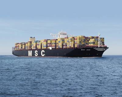 MSC Zoe（照片：MSC）