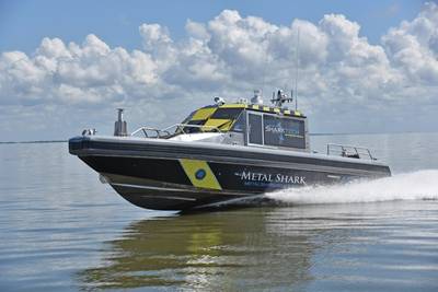 Metal Shark: Metal Shark führt gemeinsam mit L3 ASV Global Autonome Schiffe "Sharktech" ein.