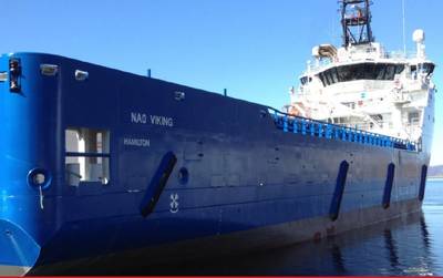 'NAO Viking'。照片：Nordic American Offshore