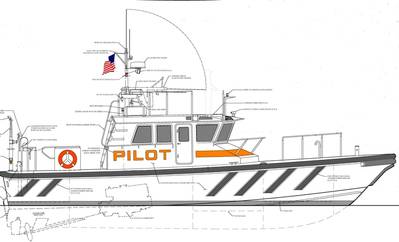 Renderização do barco piloto Gladding-Hearn (CREDIT: Gladding-Hearn)