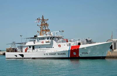 USCGC Nathan Bruckenthal。照片：Bollinger造船厂/ USCG