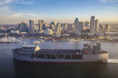 USNS Hershel "Woody" Williams（写真：NASSCO）