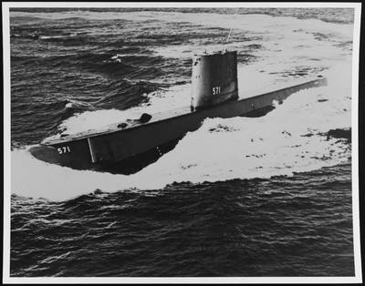 USS NAUTILUS (SSN-571) (Foto: Arquivos Nacionais)