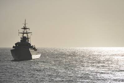 Un buque de guerra naval del Reino Unido en patrulla (Imagen de archivo / AdobeStock / © Peter Cripps)