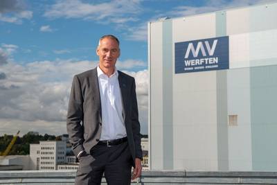 تم تعيين Raimon Strunck (53) كمسؤول تكنولوجي MV WERFTEN (CTO). الصورة: © MV WERFTEN