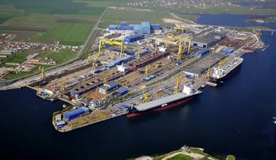 マンガリア造船所。写真：Damen Shipyards Group