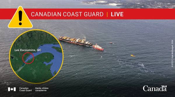 (Foto: Guarda Costeira Canadense)