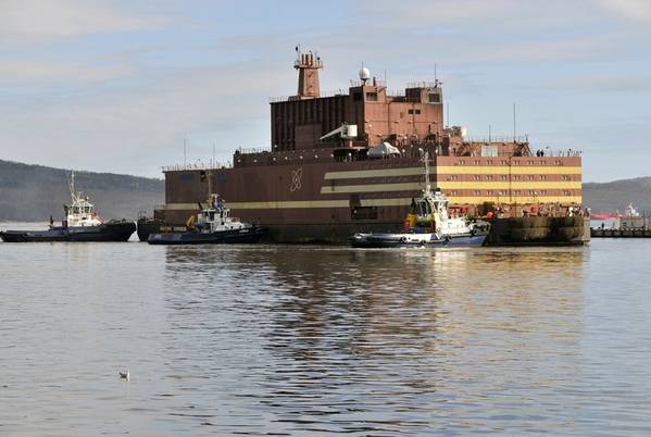 Akademik Lomonosov（写真：Rosatom）