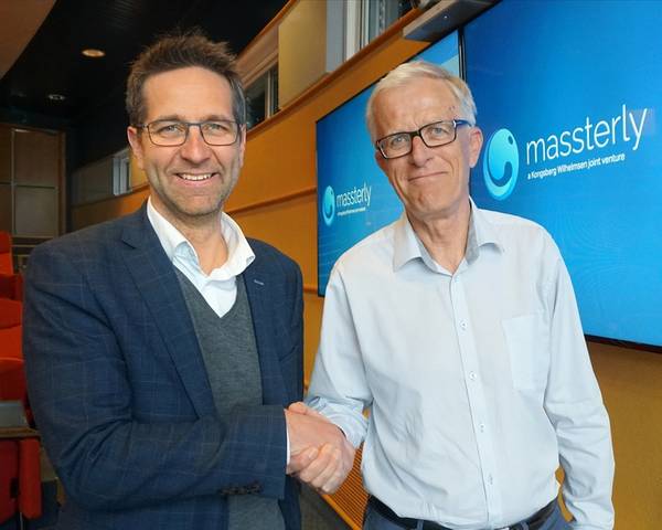 自主運航会社Massterlyは、マネージングディレクターのTomEystø（左）と会社の理事長のPer Brinchmann（写真：Massterly）を任命しました。