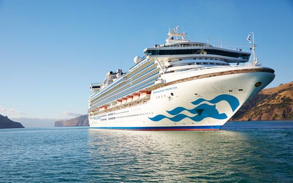 Diamond Princess (Foto de archivo: Princess Cruises)