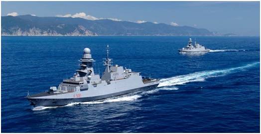 Fincantieri FREMM-FFG参考设计船。 Fincantieri正在为意大利海军建造的10艘FREMM船中有6艘正在服役。 （图片：Fincantieri）