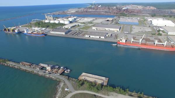 Foto: Hafen von Indiana-Burns Harbour