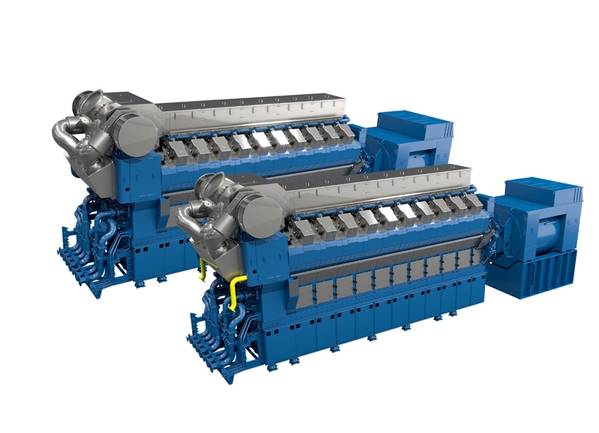Los nuevos motores Rolls-Royce de velocidad media V consistirán en 12, 16 y 20 cilindros, y están disponibles en variantes de gasolina y combustible líquido. (Imagen: Rolls-Royce)