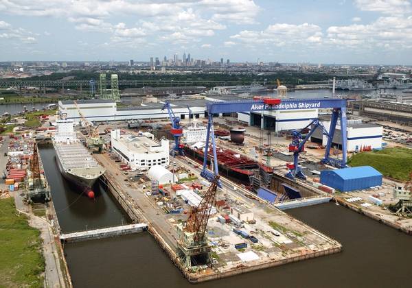 Philly Werft Luftbild Foto: Philly Werft