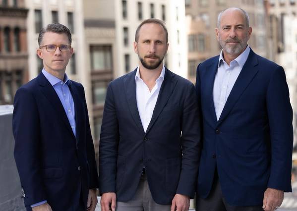 Da esquerda para a direita: Bart Kelleher, Gernot Ruppelt e Anthony Gurnee (Foto: Ardmore Shipping)