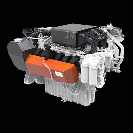 الجديد Wärtsilä 14 (صور: Wärtsilä)