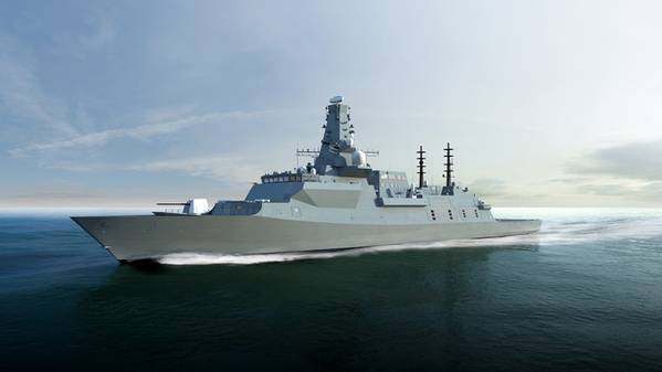 تقديم سفينة حربية من النوع 26 (صورة: البحرية الملكية البريطانية)