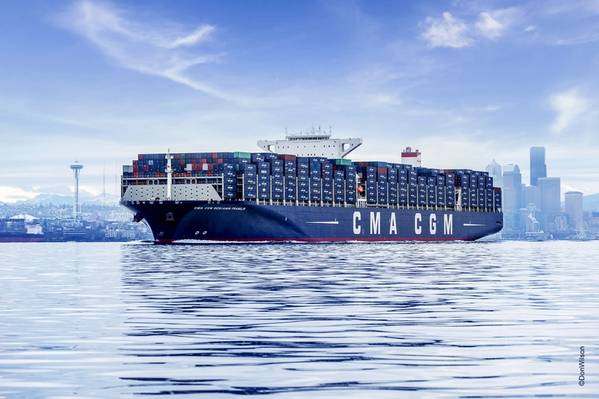 صورة الملف: A CMA CGM boxship / © DonWilson_12