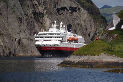 写真：Hurtigruten