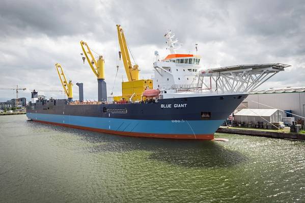 MV Blue Giant (Foto: Harren e Parceiro)